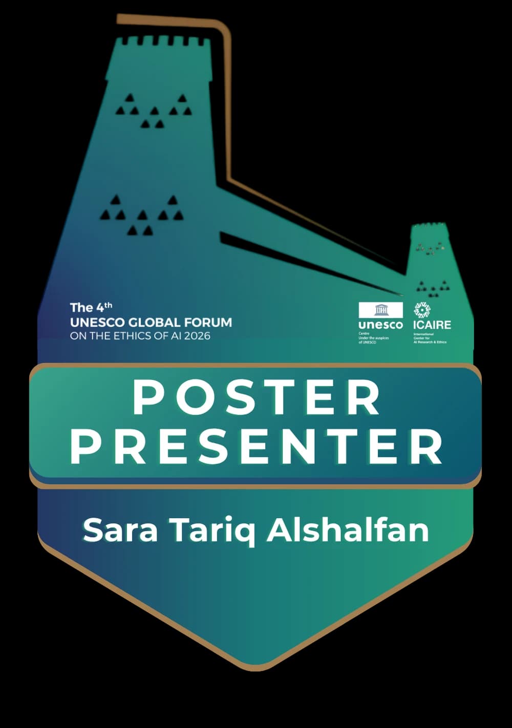 Poster Presenter - Sara Tariq Alshalfan